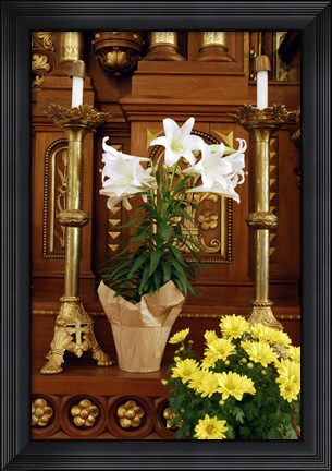 Framed Easter Altar Print
