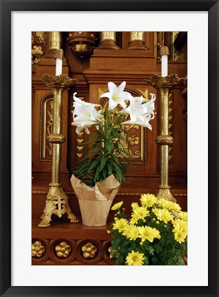 Framed Easter Altar Print