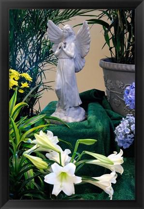 Framed Easter Angel Print