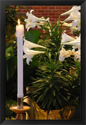 Framed Easter Flowers Print