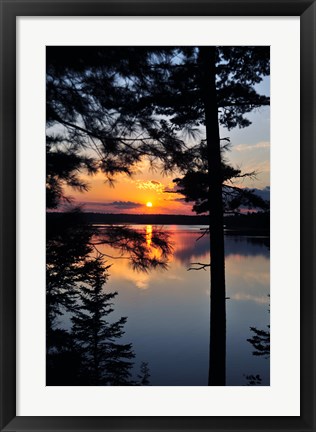 Framed Sunset Print