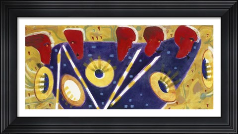 Framed Braggin&#39; in Brass Print