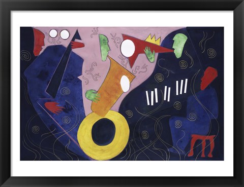 Framed Blues &amp; Brews Print