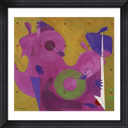 Framed Jazz Fauves Print