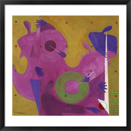 Framed Jazz Fauves Print