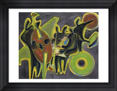 Framed Linger Awhile Print