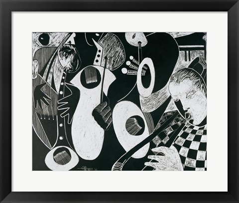 Framed Evolution Print