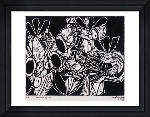 Framed Progressive Print