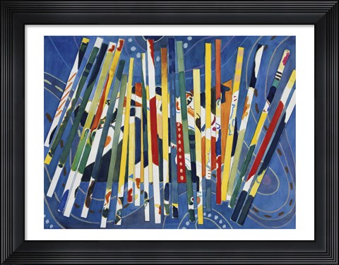 Framed Synchopation III Print