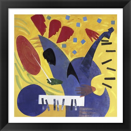 Framed Perpetual Jazz Print