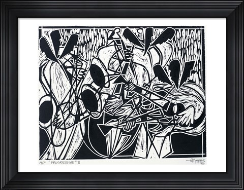 Framed Progressive II Print