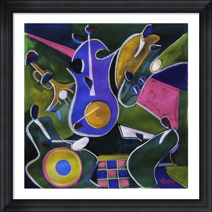 Framed Time Piece Print