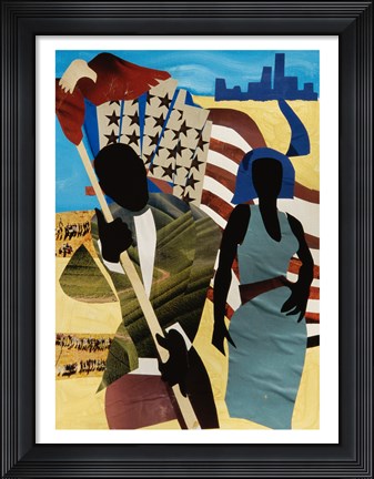 Framed Freedom&#39;s Mission Print