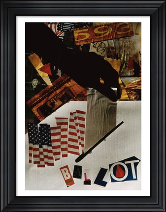 Framed Ballot Box Print