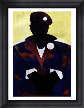 Framed Panthers Print
