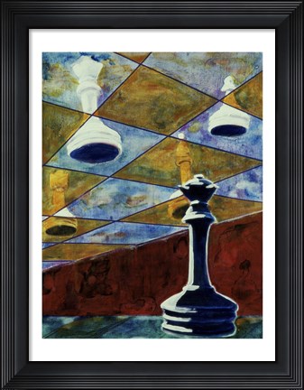 Framed Glass Ceiling Print