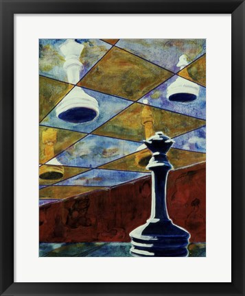 Framed Glass Ceiling Print
