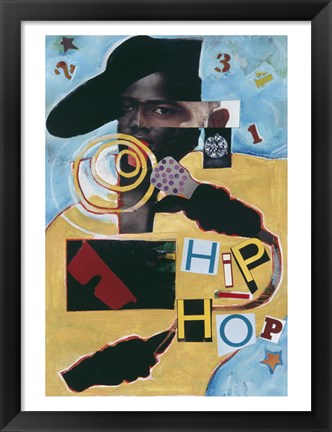 Framed Untitled (Hip Hop Abstract) Print