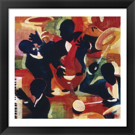 Framed Untitled (Jazz Band) Print