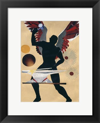 Framed Untitled (Wings) Print