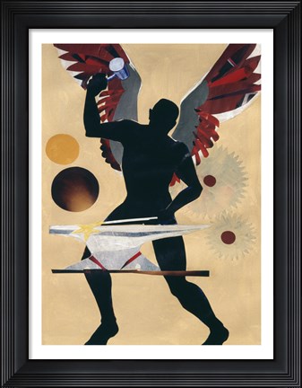 Framed Untitled (Wings) Print