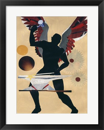 Framed Untitled (Wings) Print