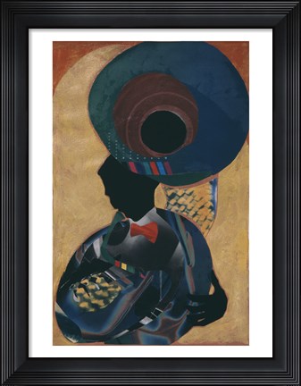 Framed Untitled (Musical Abstract) Print