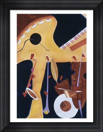 Framed Untitled (View of Stage) Print