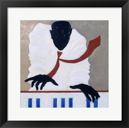 Framed Untitled (Piano Player) Print