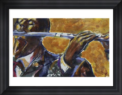 Framed Flute Print