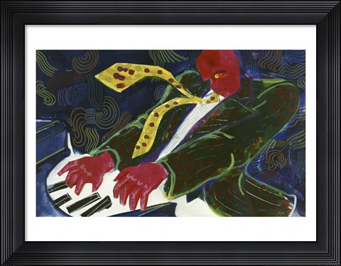 Framed Great Balls o&#39; Fire Print