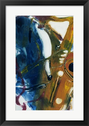 Framed Saxophone Print