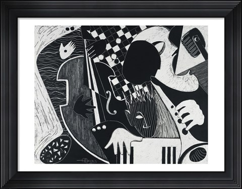 Framed Blue Note Print