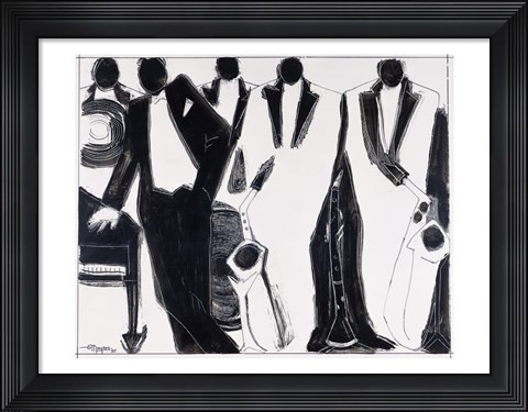 Framed Savoy Saturday Nite Print