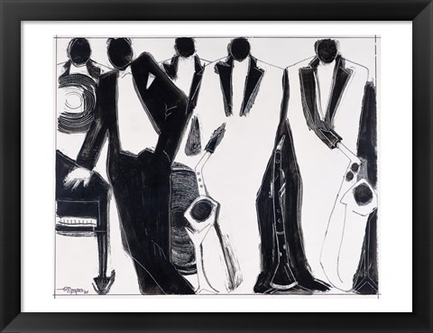 Framed Savoy Saturday Nite Print
