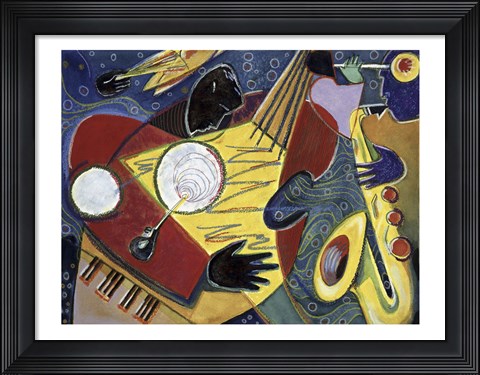 Framed Be Bop Print
