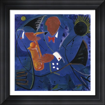 Framed Mood Indigo Print