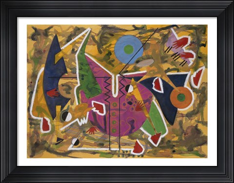 Framed Neon Print