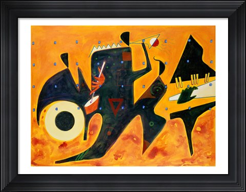 Framed Tangerine Print