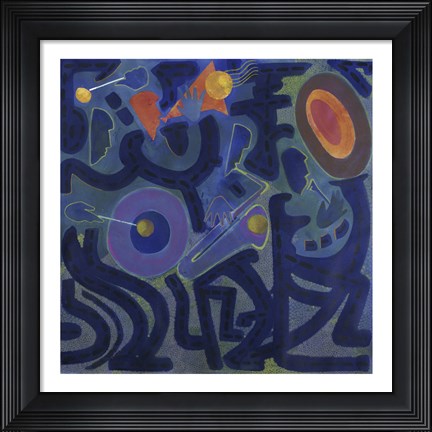 Framed Procession Print