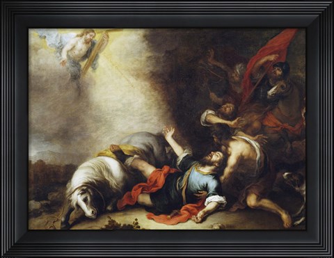 Framed Conversion of Saint Paul Print