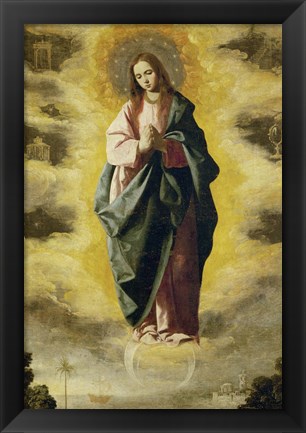 Framed Immaculate Conception, 1630-1635 Print