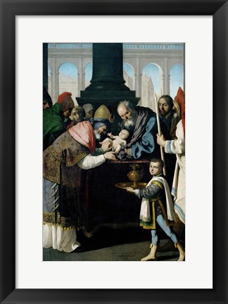 Framed Circumcision, 1638-1639 Print