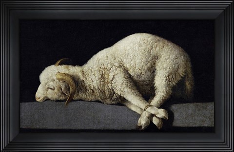 Framed Agnus Dei, 1635-1640 Print