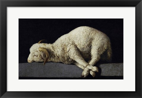 Framed Agnus Dei, 1635-1640 Print