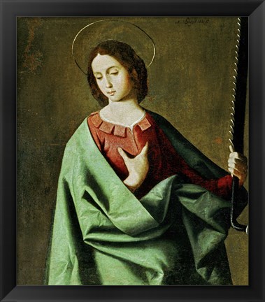 Framed Saint Euphemia Print