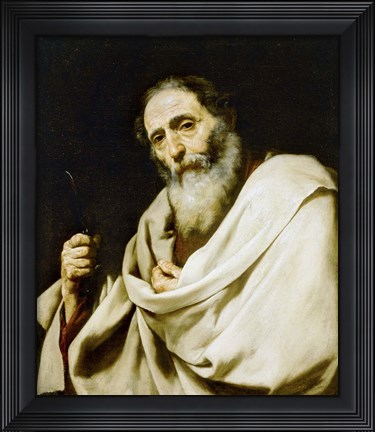Framed Saint Bartholomew Print