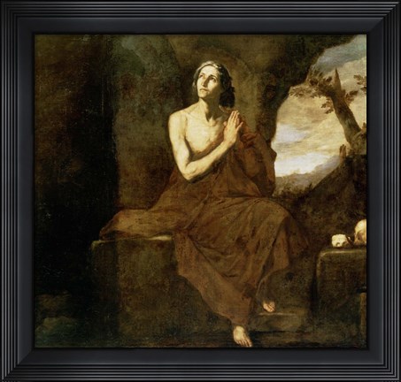 Framed Saint Mary of Egypt Print