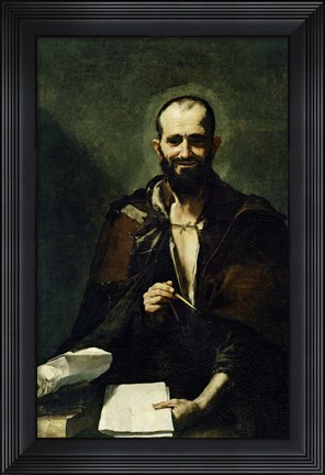 Framed Archimedes, 1630 Print