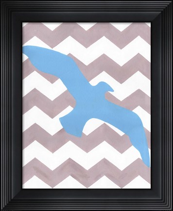 Framed Seagull Print